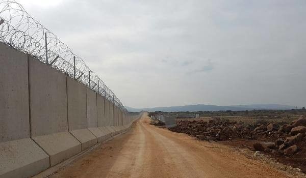 Türkiyə - Suriya sərhədi boyu tikilən beton divarın inşası yekunlaşdı – VİDEO